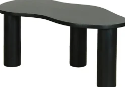 byLIVING Couchtisch »ETHAN« Tischplatte und Gestell Akazie natur oder schwarz, Tischbein: 13 cm