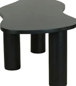 byLIVING Couchtisch »ETHAN« Tischplatte und Gestell Akazie natur oder schwarz, Tischbein: 13 cm