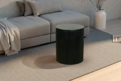 byLIVING Couchtisch »OWEN« Schwarz, Tischplatte zum Abnehmen, Stauraum, Breite: 40 oder 80 cm