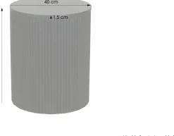 byLIVING Couchtisch »OWEN« Schwarz, Tischplatte zum Abnehmen, Stauraum, Breite: 40 oder 80 cm