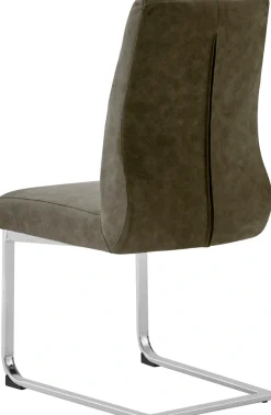 byLIVING Esszimmerstuhl »Marlen XXL« (Set) 2 Stk.bis zu 150 kg belastbar, Vintage-Bezug, Freischwinger