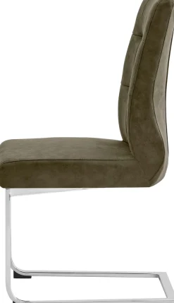 byLIVING Esszimmerstuhl »Marlen XXL« (Set) 2 Stk.bis zu 150 kg belastbar, Vintage-Bezug, Freischwinger
