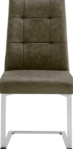 byLIVING Esszimmerstuhl »Marlen XXL« (Set) 2 Stk.bis zu 150 kg belastbar, Vintage-Bezug, Freischwinger