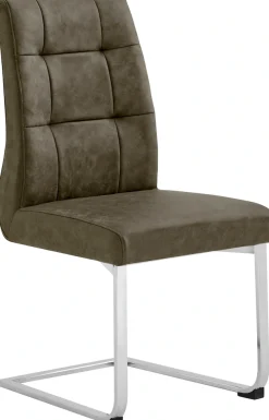 byLIVING Esszimmerstuhl »Marlen XXL« (Set) 2 Stk.bis zu 150 kg belastbar, Vintage-Bezug, Freischwinger