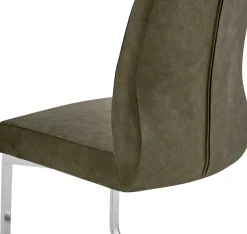 byLIVING Esszimmerstuhl »Marlen XXL« (Set) 2 Stk.bis zu 150 kg belastbar, Vintage-Bezug, Freischwinger