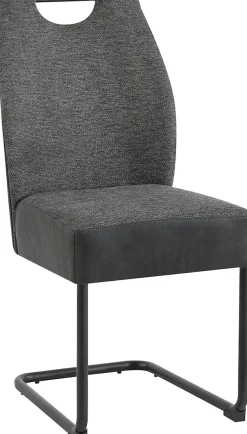 byLIVING Freischwinger »Peter-XXL 2er-Set« (Set) 2 Stk.mit gemütlicher Federkernpolsterung und XXL Belastbarkeit bis zu 150kg