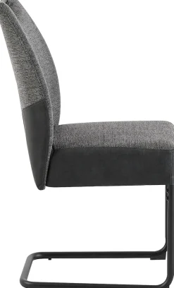 byLIVING Freischwinger »Peter-XXL 2er-Set« (Set) 2 Stk.mit gemütlicher Federkernpolsterung und XXL Belastbarkeit bis zu 150kg