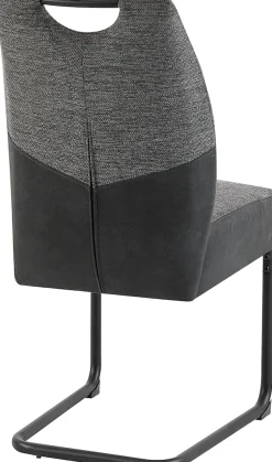 byLIVING Freischwinger »Peter-XXL 2er-Set« (Set) 2 Stk.mit gemütlicher Federkernpolsterung und XXL Belastbarkeit bis zu 150kg