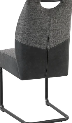 byLIVING Freischwinger »Peter-XXL 2er-Set« (Set) 2 Stk.mit gemütlicher Federkernpolsterung und XXL Belastbarkeit bis zu 150kg