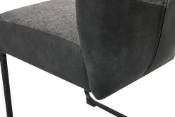 byLIVING Freischwinger »Peter-XXL 2er-Set« (Set) 2 Stk.mit gemütlicher Federkernpolsterung und XXL Belastbarkeit bis zu 150kg