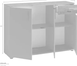 byLIVING Kommode »Jakob« Breite 110 cm