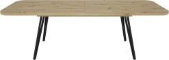 byLIVING Kulissentisch »Life« 1 Stk. tlg. mit Synchronauszug, ausziehbar von 160 auf 240 cm, Artisan Eiche