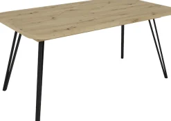 byLIVING Kulissentisch »Life« 1 Stk. tlg. mit Synchronauszug, ausziehbar von 160 auf 240 cm, Artisan Eiche