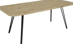 byLIVING Kulissentisch »Life« 1 Stk. tlg. mit Synchronauszug, ausziehbar von 160 auf 240 cm, Artisan Eiche