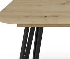 byLIVING Kulissentisch »Life« 1 Stk. tlg. mit Synchronauszug, ausziehbar von 160 auf 240 cm, Artisan Eiche