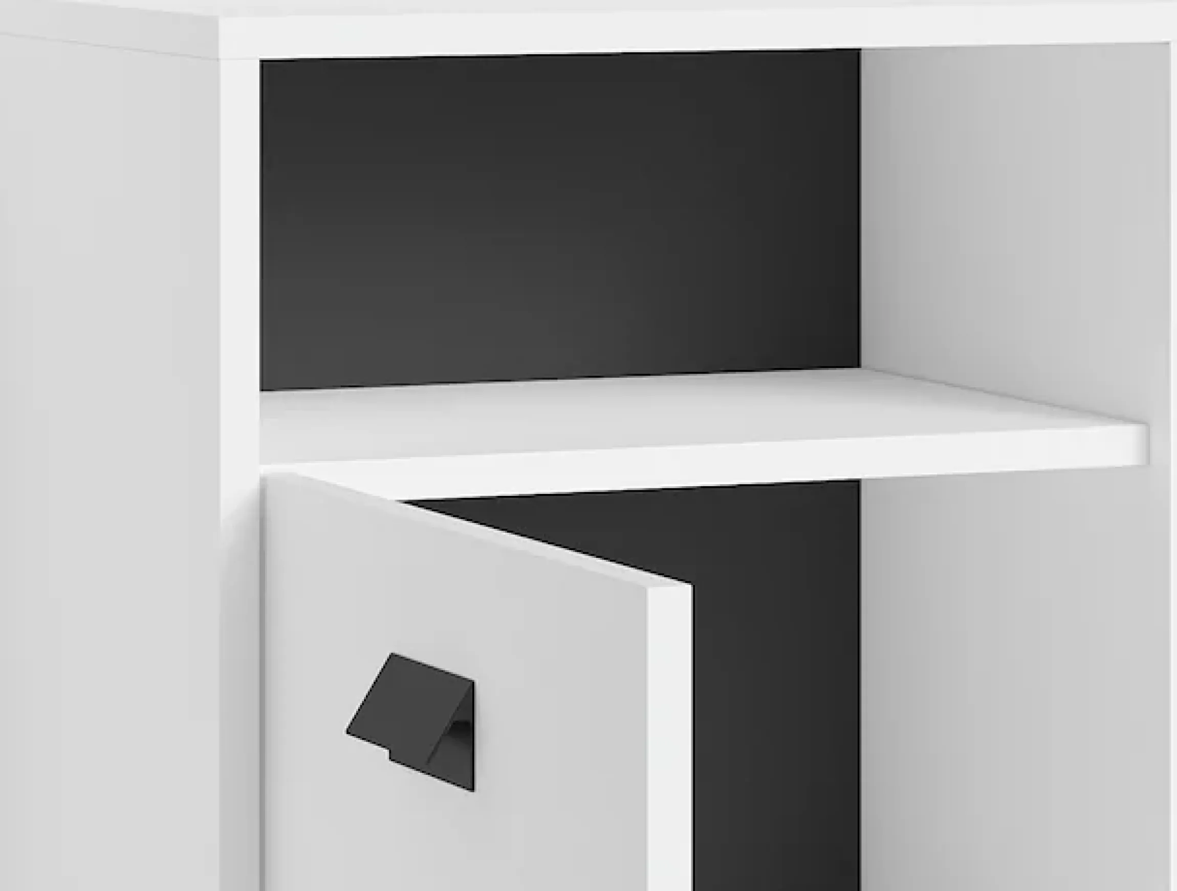 byLIVING Midischrank »Wellness« mit variablem Einlegeboden und offenem Fach für viel Stauraum