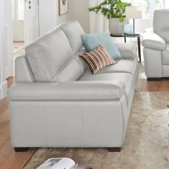 CALIA ITALIA 3-Sitzer »Gaia, hochwertiges Ledersofa mit erstklassigem Sitzkomfort« edles Design, in zwei hochwertigen Lederqualitäten