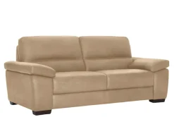 CALIA ITALIA 3-Sitzer »Gaia, Sofa im edlen Design und mit erstklassigem Sitzkomfort« aus pflegeleichtem Luxus-Microfaser Ginevra Hydro Care