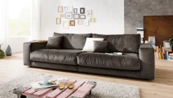 3C Candy Big-Sofa »Enisa II« incl. 1 Flatterkissen, Wahlweise mit Flecken-Schutz-Bezug Easy care