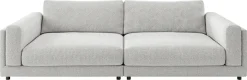 3C Candy Big-Sofa »Karalis mit extra großer Sitztiefe, elegantes Mega Sofa zum Relaxen,« auch in Cord- oder Leder-Bezug, lose Kissen, loungige Bequemlichkeit