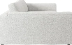3C Candy Big-Sofa »Karalis mit extra großer Sitztiefe, elegantes Mega Sofa zum Relaxen,« auch in Cord- oder Leder-Bezug, lose Kissen, loungige Bequemlichkeit