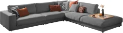3C Candy Ecksofa »Enisa II, bequem und komfortabel, großes Familiensofa, L-Form« incl. 3 Flatterkissen, wahlweise mit Flecken-Schutz-Bezug Easy care