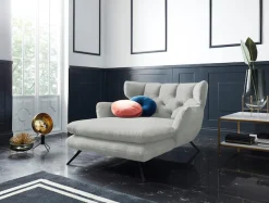 3C Candy Loveseat »Beatrice Loungesessel, Ohrensessel, bequem zum Relaxen, Breite 100cm« mit Knopfheftung im Rücken, Fernsehsessel, Relaxsessel
