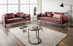 3C Candy Sofa »Avola bequem und elegantes Leder-Sofaset, tolle Verarbeitungsdetails« Garnitur: Sofaset bestehend aus 2,5-Sitzer und 3-Sitzer
