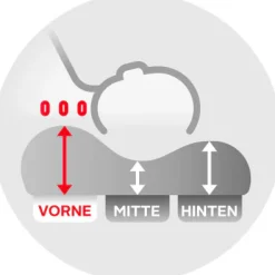 Centa-Star Nackenstützkissen »Comfort Exquisit« 1 Stk. tlg.