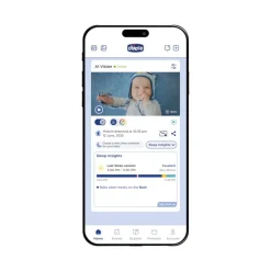 Chicco Video-Babyphone »Wifi , mit flexibler Halterung« Verwendung mit APP