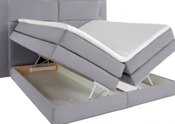 COLLECTION AB Boxspringbett »Copenhagen« inklusive Bettkasten, Topper, wahlweise mit LED-Beleuchtung