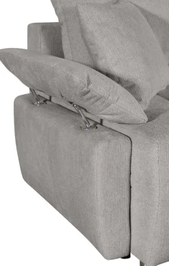 COLLECTION AB Ecksofa »Funtastic L-Form, B: 213 cm, Schlaffunktion, Bettkasten, auch in Cord« Armteilverstellung, Bonnellfederkern, frei stellbar