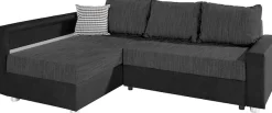 COLLECTION AB Ecksofa »Relax L-Form, B: 223 cm« Schlaffunktion, Bettkasten, Regal & 1 Zierkissen, optional Licht