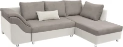 COLLECTION AB Ecksofa »Sally L-Form, B: 256 cm« 1 Zierkissen, optional Schlaffunktion & Bettkasten