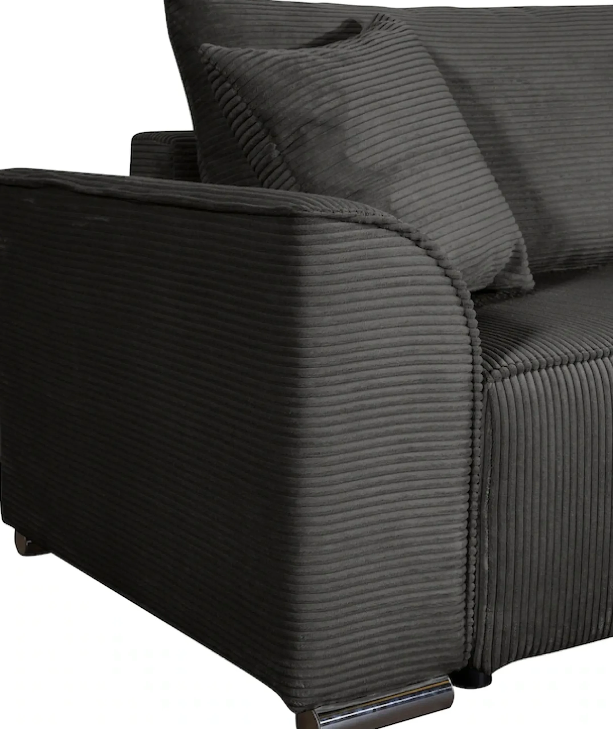 COLLECTION AB Ecksofa »Sara Ecke« Eckfsofa,Bettfunktion,Bettkasten,Bonnelfederkern,wahlweise mit Topper