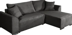 COLLECTION AB Ecksofa »Sara Ecke« Eckfsofa,Bettfunktion,Bettkasten,Bonnelfederkern,wahlweise mit Topper
