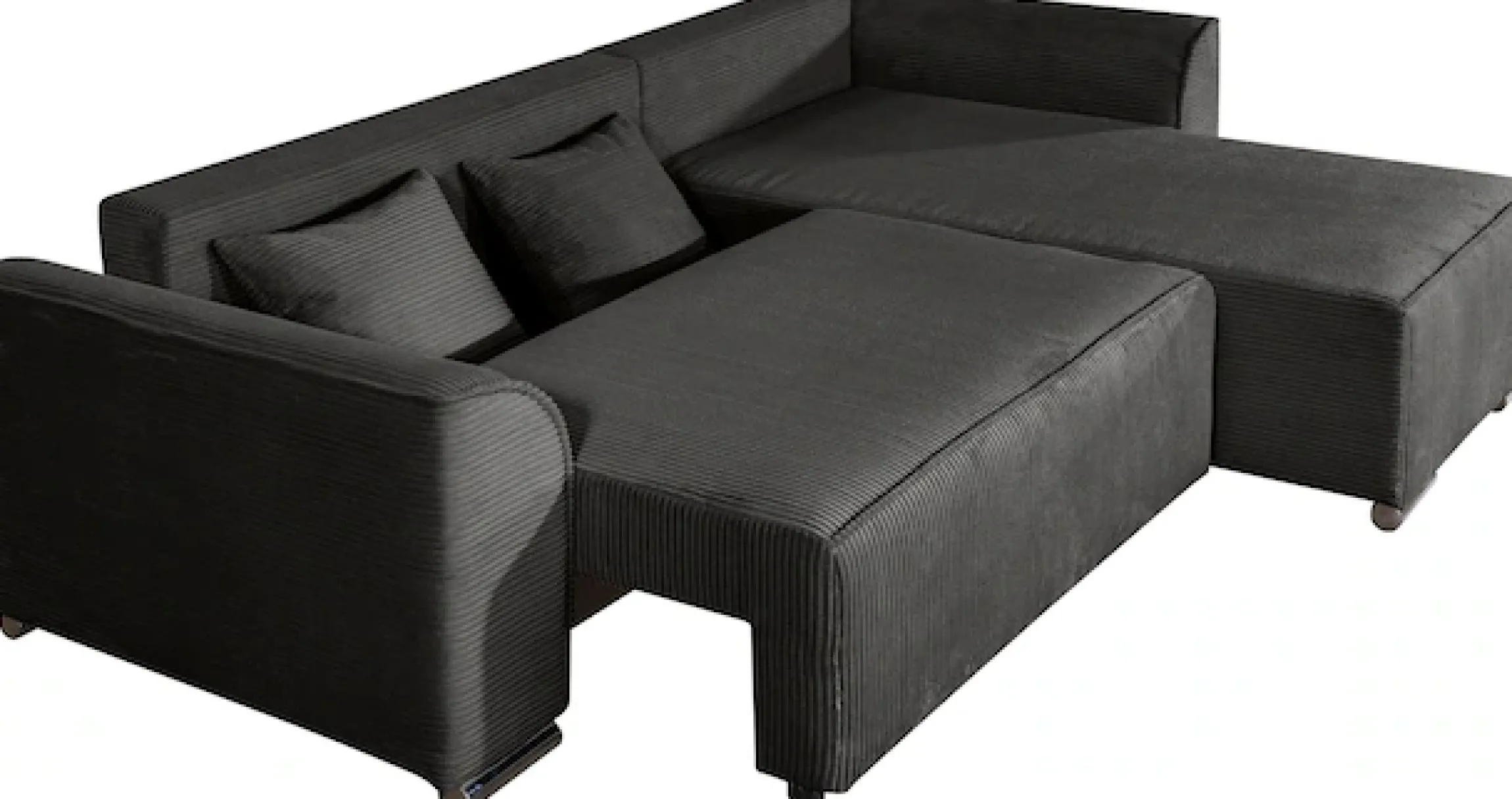 COLLECTION AB Ecksofa »Sara Ecke« Eckfsofa,Bettfunktion,Bettkasten,Bonnelfederkern,wahlweise mit Topper