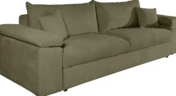COLLECTION AB Schlafsofa »Mara, B: 249 cm, Liegefl. 139x195 cm« Dauer-Schlaffunktion, Bettkasten & Federkern, wahlweise mit Topper