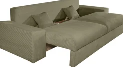 COLLECTION AB Schlafsofa »Mara, B: 249 cm, Liegefl. 139x195 cm« Dauer-Schlaffunktion, Bettkasten & Federkern, wahlweise mit Topper