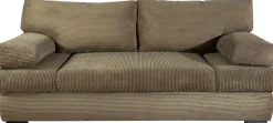 COLLECTION AB Schlafsofa »Tina, B: 200 cm, Liegefl. 146x200 cm« Schlaffunktion, Bettkasten & 2 Armlehnenkissen, Federkern