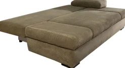 COLLECTION AB Schlafsofa »Tina, B: 200 cm, Liegefl. 146x200 cm« Schlaffunktion, Bettkasten & 2 Armlehnenkissen, Federkern