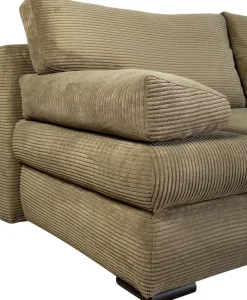 COLLECTION AB Schlafsofa »Tina, B: 200 cm, Liegefl. 146x200 cm« Schlaffunktion, Bettkasten & 2 Armlehnenkissen, Federkern