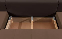 COLLECTION AB Wohnlandschaft »Josy XXL U-Form, B: 333 cm, mit 2 Recamieren 77 & 97 cm« Schlaffunktion, Bettkasten & 2 Zierkissen, Federkern
