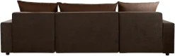 COLLECTION AB Wohnlandschaft »Pico U-Form, B: 252 cm« Schlaffunktion, Bettkasten & 2 Zierkissen