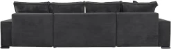 COLLECTION AB Wohnlandschaft »Manhattan U-Form, B: 313 cm, in Breit- oder Normalcord« Schlaffunktion, Bettkasten & Zierkissen, Federkern