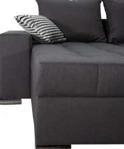 COLLECTION AB Wohnlandschaft »Josy XL U-Form, Breite: 313 cm« Schlaffunktion, Bettkasten & 2 Zierkissen, Federkern