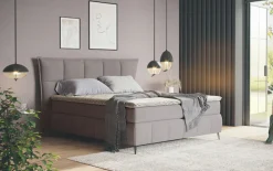 COTTA Boxspringbett »Sarah« inkl. Topper, 2 Matratzenkerne, Härtegrade H2, H3 oder H4