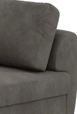 COTTA Ecksofa »Drift L-Form mit Ottomane, B: 253 cm« optional auch mit Schlaffunktion, Wellenunterfederung
