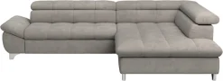 COTTA Ecksofa »Gemini L-Form, B: 312 cm« mit Kopfteilverstellung, optional Schlaffunktion