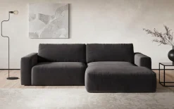COTTA Ecksofa »Lasso L-Form, B: 288 cm, XL Sofa, Top Modern« XL Recamiere B:114 cm, bequeme Wellenunterfederung, viele Stoffe